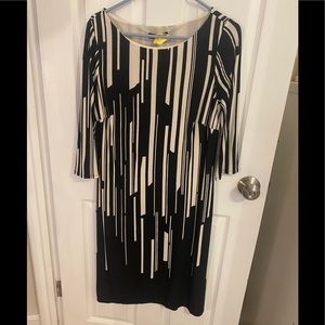 Nine West Half Sleeve Midi Dress